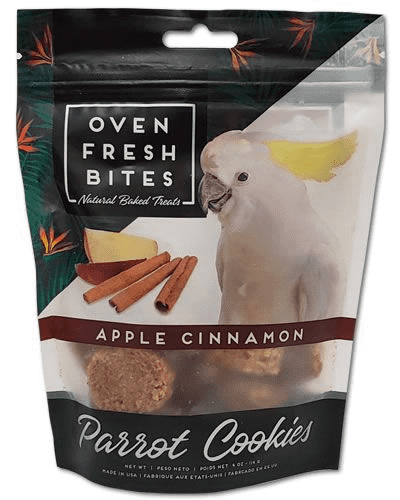 Oven Fresh Bites Parrot Cookies - Apple Cinnamon - 4oz