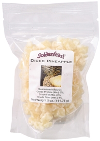 Goldenfeast - Diced Pineapple, 5oz