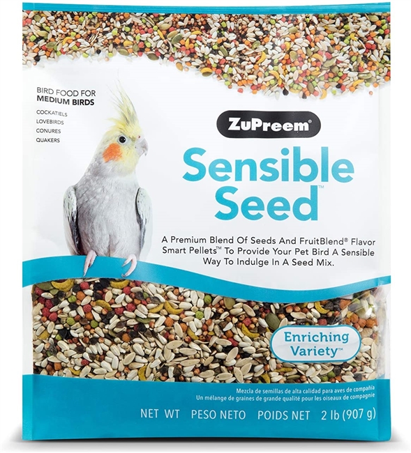 ZuPreem Sensible Seed - Medium Birds - 2lb