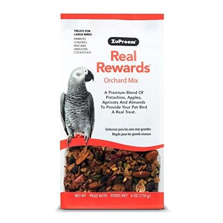 ZuPreem Real Rewards Orchard Mix - Large Birds - 6oz