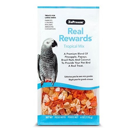 ZuPreem Real Rewards Tropical Mix - Large Birds - 6oz