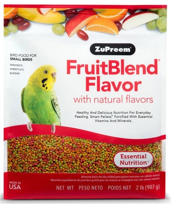 ZuPreem FruitBlend Flavor - Small Birds - 2lb