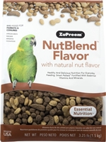 ZuPreem NutBlend Flavor - Parrot & Conure - 3.25lb