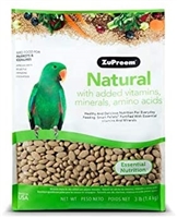 ZuPreem Natural - Parrots & Conures - 3lb