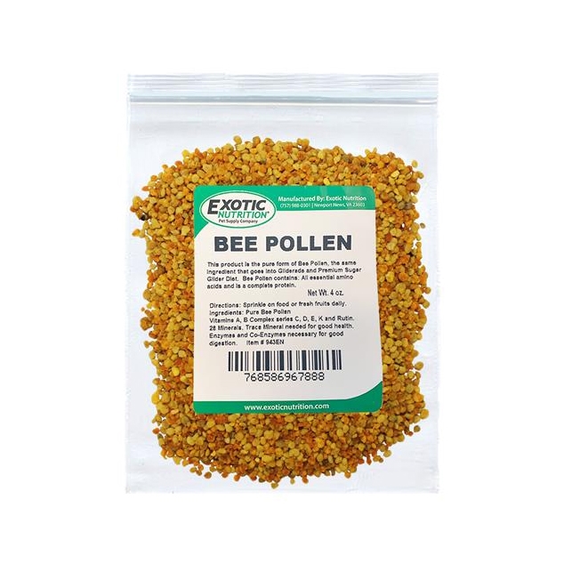 Exotic Nutrition Bee Pollen 4 oz