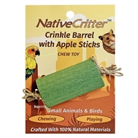 Crinkle Barrel With Apple Sticks