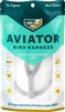 Aviator Bird Harness And Leash - Silver - XX-Large