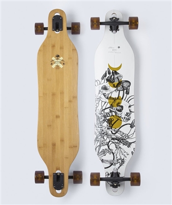 arbor axis 40 bamboo longboard skateboard