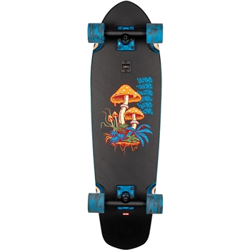 globe big blazer skateboard nature walk blue