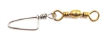 Eagle Claw Size 1/0 Barrel Swivel w/ Coastlock Snap