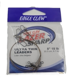 Eagle Claw Lazer Sharp Ultra-Thin Leaders