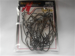 Matzuo X-Wide J-Bend worm hooks 4/0 (T3-36)