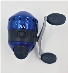 Zebco 33 Blue Reel (A-79-B)