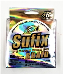 Sufix Performance Braid Fishing Line (P-2-G)