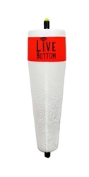 Live Bottom Unweighted Slotted Floats Display
