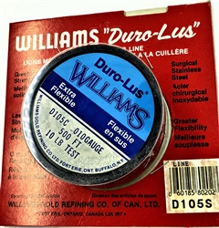 Williams " Duro-Lus" Metallic Trolling Line (T2-5)