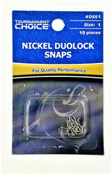 Tournament Choice Nickel Duolock Snaps (G-3-E)
