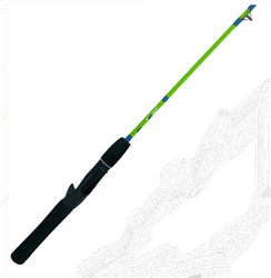 Zebco HOTCAST Green Spincast Rod