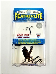Eagle Claw Featherlite Lazer Sharp Treble Hooks