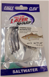 Eagle Claw Lazer Sharp  Striped Bass Octopus Saltwater Rig