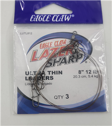 Eagle Claw Lazer Sharp Ultra Thin Leaders