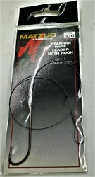Matzuo Wire Leader with Hook (T3-18)