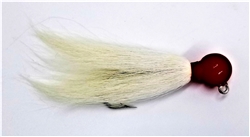 Round Head Bucktail Jig Bag of 12 (G-2-A)