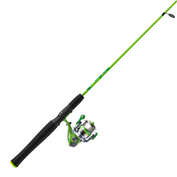 Zebco Splash Green Spinning Combo