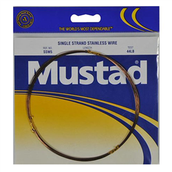 Mustad Single Strand Stainless Wire Leader