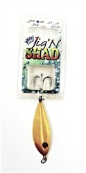 WAHOO Tackle Jig' N Shad Spoon Bag of 3 (T4-14)