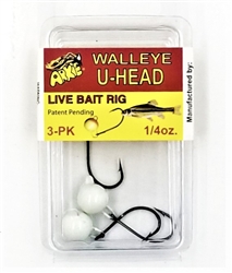 Arkie Walleye U-Head Minnow Jigs (B-80)