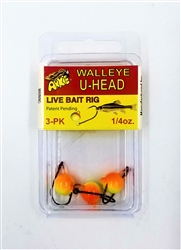 Arkie Walleye U-Head Minnow Jigs (B-84)