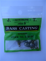 Scotchline Bass Casting Sinkers (T2-21)