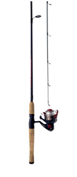 Zebco Genesis Red Spinning Combo