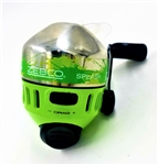 Zebco Splash Green Push-Button Reel