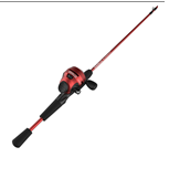 Zebco Slingshot Red Push-Button Combo