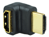 R/A HDMI COUPLER 90 DEGREE