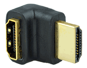 R/A HDMI COUPLER 90 DEGREE