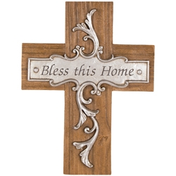 "BLESS THIS HOME" WALL CROSS