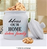 CERAMIC PERSONALIZED FAMILY COOKIE JARS