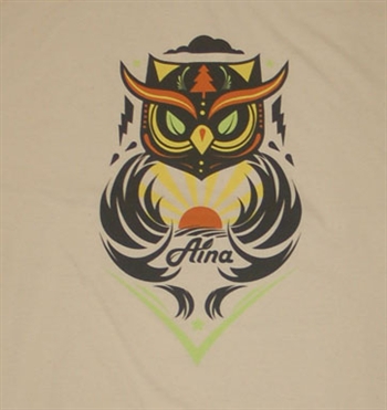 Aina Clothing organic cotton Owl T-shirt