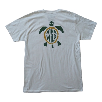 Aina Clothing Wild Honu (Turtle) Organic Cotton T-Shirt
