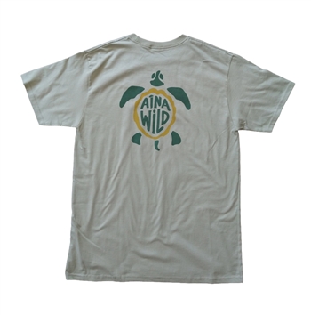 Aina Clothing Wild Honu (Turtle) Organic Cotton T-Shirt