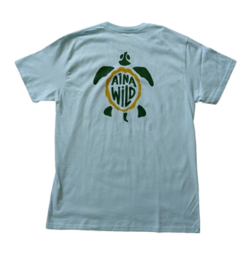 Aina Clothing Wild Honu (Turtle) Organic Cotton T-Shirt