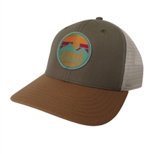 Aina Clothing organic cotton Sun Peaks Trucker Hat olive
