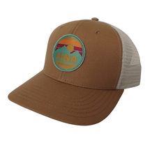 Aina Clothing organic cotton Sun Peaks Trucker Hat acorn