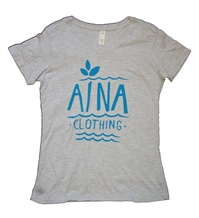 Women's Aina Clothing organic cotton Atlantic v-neck