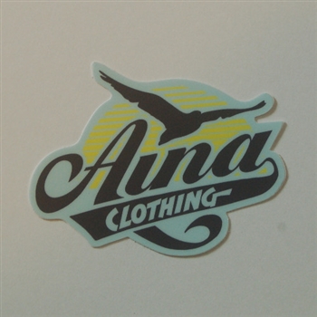 Aina Clothing Gull Die Cut Sticker