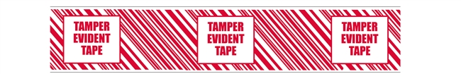 150SP-32 - 1.83 MIL BOPP STOCK PRINTED - Tamper Evident Tape