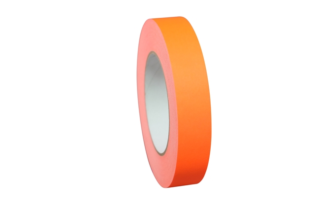 254 - PRINTABLE FLATBACK TAPE - FLUORESCENT ORANGE